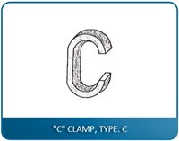 "C" CLAMP, TYPE: C