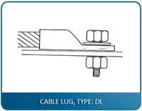 CABLE LUG, TYPE: DL