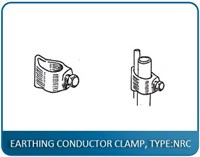 EARTHING CONDUCTOR CLAMP, TYPE:NRC